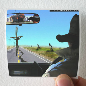 IT Departure Album Cover Sticker IT Departure Album Cover Sticker