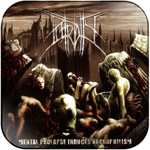 Putridity Mental Prolapse Induce Necrophilism Album Cover Sticker Album Cover Sticker Putridity Mental Prolapse Induce Necrophilism Album Cover Sticker Album Cover Sticker