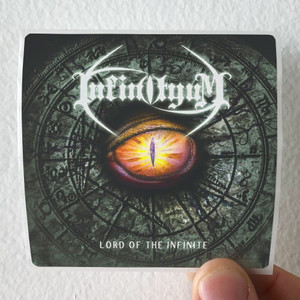 Infinityum Lord Of The Infinite Album Cover Sticker