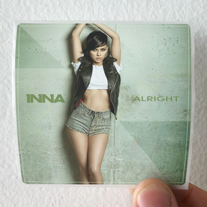 Inna Alright 1 Album Cover Sticker Inna Alright 1 Album Cover Sticker