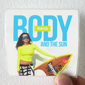 Inna Inna Body And The Sun Album Cover Sticker Inna Inna Body And The Sun Album Cover Sticker