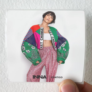 Inna Contigo Album Cover Sticker
