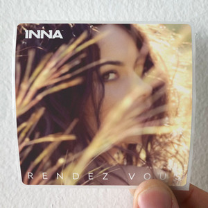 Inna Rendez Vous Album Cover Sticker Inna Rendez Vous Album Cover Sticker