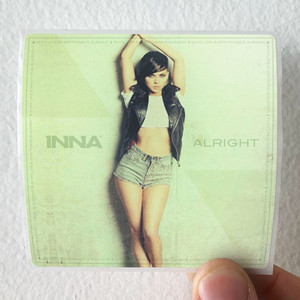 Inna Alright Album Cover Sticker Inna Alright Album Cover Sticker