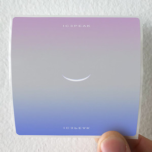 IC3PEAK Ic3Peak Album Cover Sticker IC3PEAK Ic3Peak Album Cover Sticker