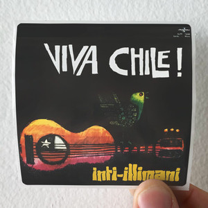 Inti-Illimani Viva Chile Album Cover Sticker