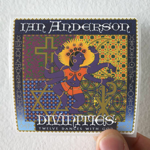 Ian Anderson Divinities Twelve Dances With God Album Cover Sticker