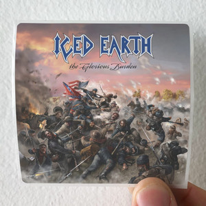 Iced Earth The Glorious Burden 1 Album Cover Sticker Iced Earth The Glorious Burden 1 Album Cover Sticker