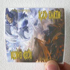 Iced Earth The Blessed And The Damned 2 Album Cover Sticker Iced Earth The Blessed And The Damned 2 Album Cover Sticker