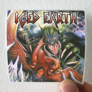 Iced Earth Iced Earth 2 Album Cover Sticker Iced Earth Iced Earth 2 Album Cover Sticker