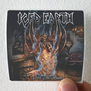 Iced Earth Enter The Realm Album Cover Sticker Iced Earth Enter The Realm Album Cover Sticker