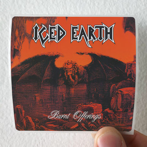 Iced Earth Burnt Offerings Album Cover Sticker
