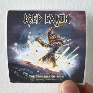 Iced Earth The Crucible Of Man Something Wicked Part 2 Album Cover Sticker Iced Earth The Crucible Of Man Something Wicked Part 2 Album Cover Sticker