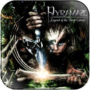 Pyramaze Legend Of The Bone Carver Album Cover Sticker Album Cover Sticker Pyramaze Legend Of The Bone Carver Album Cover Sticker Album Cover Sticker