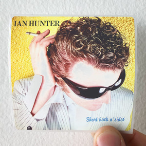 Ian Hunter Short Back N Sides Album Cover Sticker Ian Hunter Short Back N Sides Album Cover Sticker