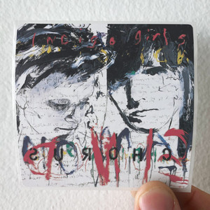 Indigo Girls Nomads Indians Saints Album Cover Sticker