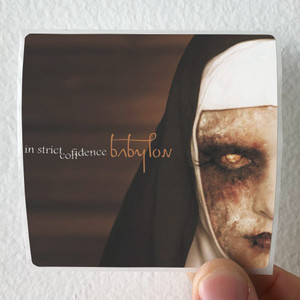 In Strict Confidence Babylon Album Cover Sticker
