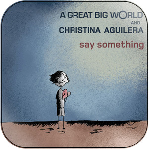A Great Big World Say Something Album Cover Sticker Album Cover Sticker A Great Big World Say Something Album Cover Sticker Album Cover Sticker