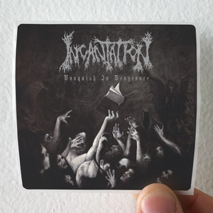 Incantation Vanquish In Vengeance 1 Album Cover Sticker