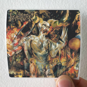 Incantation The Infernal Storm Album Cover Sticker
