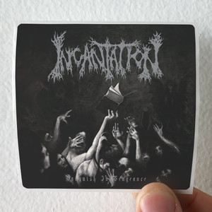 Incantation Vanquish In Vengeance Album Cover Sticker