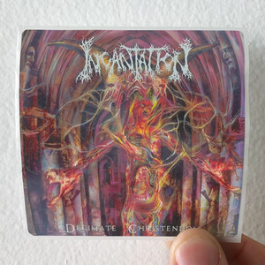 Incantation Decimate Christendom 1 Album Cover Sticker