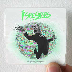 I See Stars Digital Renegade 1 Album Cover Sticker