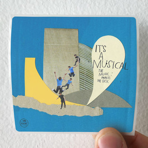 Its a Musical The Music Makes Me Sick 1 Album Cover Sticker Its a Musical The Music Makes Me Sick 1 Album Cover Sticker