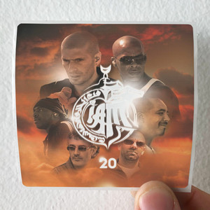 IAM Iam 20 Retour Aux Pyramides Album Cover Sticker IAM Iam 20 Retour Aux Pyramides Album Cover Sticker