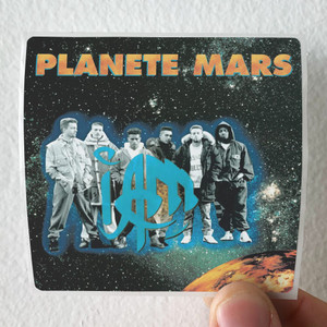 IAM Plante Mars Album Cover Sticker IAM Plante Mars Album Cover Sticker