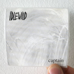 Idlewild Captain Album Cover Sticker
