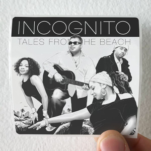 Incognito Tales From The Beach Album Cover Sticker Incognito Tales From The Beach Album Cover Sticker