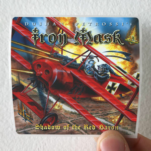 Iron Mask Shadow Of The Red Baron Album Cover Sticker Iron Mask Shadow Of The Red Baron Album Cover Sticker