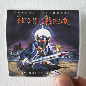 Iron Mask Revenge Is My Name 1 Album Cover Sticker Iron Mask Revenge Is My Name 1 Album Cover Sticker