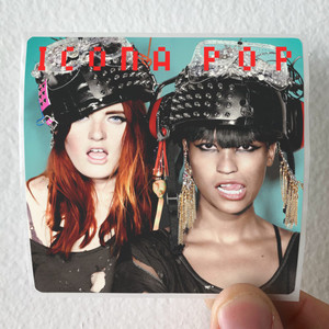 Icona Pop Icona Pop Album Cover Sticker Icona Pop Icona Pop Album Cover Sticker
