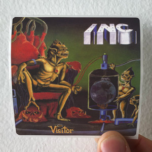 Indestructible Noise Command The Visitor Album Cover Sticker