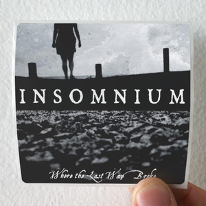 Insomnium Where The Last Wave Broke Album Cover Sticker Insomnium Where The Last Wave Broke Album Cover Sticker