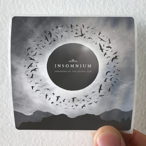 Insomnium Shadows Of The Dying Sun Album Cover Sticker Insomnium Shadows Of The Dying Sun Album Cover Sticker