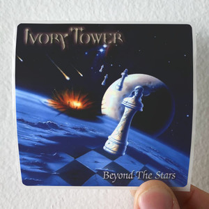 Ivory Tower Beyond The Stars Album Cover Sticker