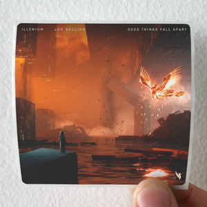 Illenium Good Things Fall Apart Album Cover Sticker Illenium Good Things Fall Apart Album Cover Sticker