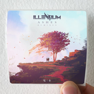 Illenium Ashes Remixes Album Cover Sticker