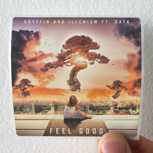 Illenium Feel Good Album Cover Sticker Illenium Feel Good Album Cover Sticker
