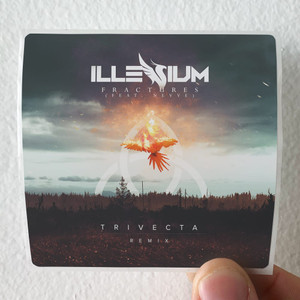 Illenium Fractures Album Cover Sticker Illenium Fractures Album Cover Sticker