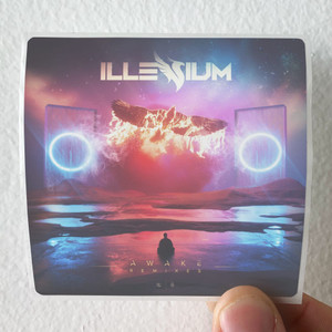 Illenium Awake Remixes 1 Album Cover Sticker Illenium Awake Remixes 1 Album Cover Sticker