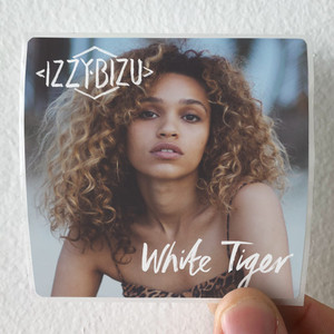 Izzy Bizu White Tiger Album Cover Sticker