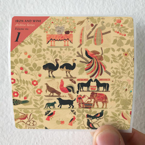 Iron and Wine Archive Series Volume No 1 Album Cover Sticker