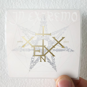 In Extremo 20 Wahre Jahre Album Cover Sticker