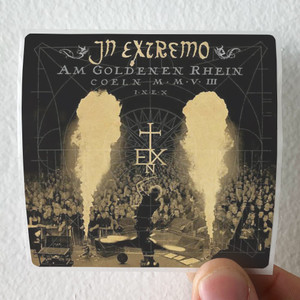 In Extremo Am Goldenen Rhein Album Cover Sticker