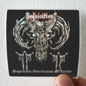 Inquisition Magnificent Glorification Of Lucifer Album Cover Sticker