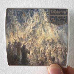 Inquisition Magnificent Glorification Of Lucifer 1 Album Cover Sticker